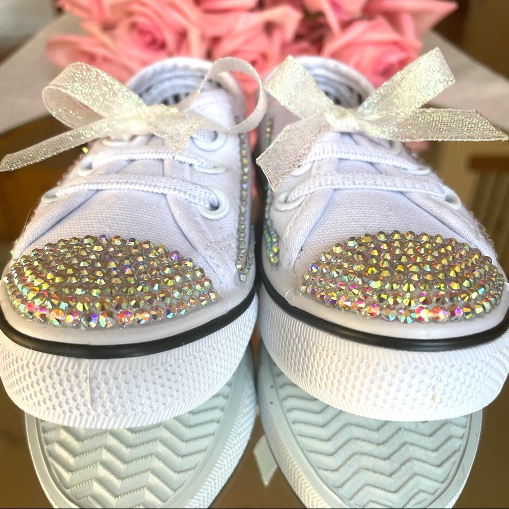Bling Rhinestone Kids Shoes - Picture 8 of 17